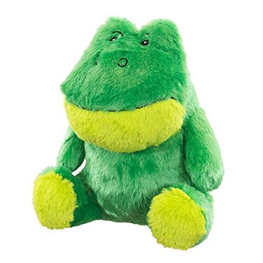 Hero Chuckles Plush Squeaky Dog Toy Durable Stuffed Animal with 3 in 1 Squeaker