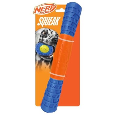 Nerf Dog 115in TPR EXO Squeak Stick BlueOrange