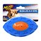 Nerf Dog 5in TPR EXO Squeak Football BlueOrange