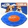 Nerf Dog 6in TPR EXO Squeak Football BlueOrange