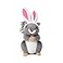 Midlee Easter Squirrel Bunny Plush Large Dog Toy