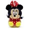 Buckle-Down BuckleDown Disney Dog Toy Minnie Mouse Chibi Sitting Pose Pet Toy Plush with Rope