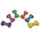 Multipet Polka Dot Latex Plush Filled 4Inch Dog Toy