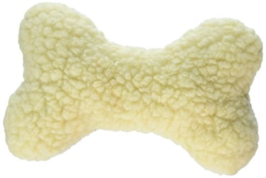 Boss Pet Products Products 08807 Diggers Fleece Plush Characters Cuddly Bone Shape Dog Toy with Squeaker