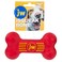 JW Pet Dog iSqueak Bone Dog Toy Large Assorted Colors