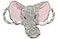 Jolly Pets Jolly TugaMal Elephant TugSqueak Toy Medium