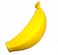 WANT CHEW Latex Dog Squeaky Chew Toy Banana 511