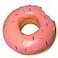 WANT CHEW Latex Dog Squeaky Chew Toys Donuts 354