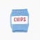 ZippyPaws NomNomz Plush Squeaker Dog Toy for The Foodie Pup Chips
