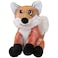 SNUG AROOZ Snugarooz Fitz The Fox Dog Toy with Repair Patch Soft Durable Plush Crinkle Squeaker Perfect for Small to Medium Dogs Fun Play Cuddles