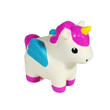 WANT CHEW Latex Dog Squeaky Chew Toys Unicorn