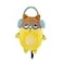 HugSmart Pet Melody Bros Squeaky Plush Rope Tug Dog Toy with Less Stuffing Melody BrosCat
