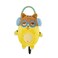 HugSmart Pet Melody Bros Squeaky Plush Rope Tug Dog Toy with Less Stuffing Melody BrosCat