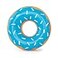 ZippyPaws Latex Donutz Durable Dog Toy for Interactive Play No Stuffing Blueberry