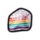 Fringe Studio Plush Dog Toy Durable Piece of Cake 729063