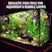 Brewish Artificial Lifelike Plastic Fish for Aquarium Tank Decorations Ornaments Random Pattern Moving Floating Fishes Toy for Swimming in Bubble Tube Lamp Accessories 12 Pieces Set