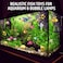 Brewish Artificial Lifelike Plastic Fish for Aquarium Tank Decorations Ornaments Random Pattern Moving Floating Fishes Toy for Swimming in Bubble Tube Lamp Accessories 12 Pieces Set