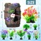 CousDUoBe Fish Broken Barrel Decor Fish Tank Decorations Betta Fish Tank AccessoriesStarfish Barrel x 1pc Aquarium Plants x 8pcs