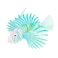 HEEPDD Artificial Glowing Lion Fish Luminous Fake Fish Aquarium Fish Landscape Ornament Simulation Animal DecorationBlue
