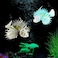 HEEPDD Artificial Glowing Lion Fish Luminous Fake Fish Aquarium Fish Landscape Ornament Simulation Animal DecorationBlue