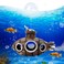 kawosun Floating Fish Aquarium Tank Decoration Game Aquarium Accessories
