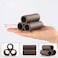 Norgail Handmade Brown Ceramic Shelters Shrimp Habitat Breeding Tube Hiding cave Hideaway Pipes Reduce Stress Encourage spawning Decorative Aquarium Accessories 1PCS Small