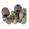 Saim Aquarium Barrel Decorations Artificial Antique Barrels Crafts Landscaping Resin Decor Fish Tank Ornament for Betta Cichlids Hideaway Cave Gold Fish Hideout Reptile Tank