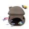 Saim Aquarium Mushroom House Decorations Ceramic Fish Tank Cave Hideaway Small Fish Shrimp Breeding Cave Fish Tank Landscape Decor for Territorial Fish Shrimp to Rest and Breed Hiding Brown