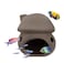Saim Aquarium Mushroom House Decorations Ceramic Fish Tank Cave Hideaway Small Fish Shrimp Breeding Cave Fish Tank Landscape Decor for Territorial Fish Shrimp to Rest and Breed Hiding Brown