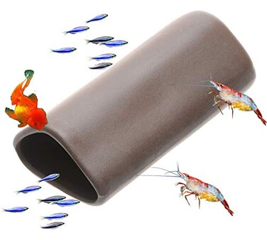 Saim Fish Spawning Cave Ceramic Hideout Breeding Shelter Aquarium Fish Tank Betta Decor Ornament Large