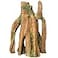SLOCME Aquarium Resin Tree Trunk Ornament Fish Tank Wood House Decor Betta Fish or Other Pets Can Swim Through the Branches