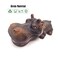 Superdream Frog Air Stone Bubbler Aerating Aquarium Ornament Fish Tunk Decorations Hippopotamus