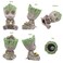 Ulifery Baby Tree Groot Fish Tank Decorations with Bubbler Toy Air Ornament Figurines Aerating Aquarium Decorations