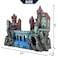 VMCN Aquarium Castle Decoration for Fish Tank Castle Cave Hideouts House Plants Supplies Accessories Safe for Freshwater and Saltwater Fish Tanks Medium Brown