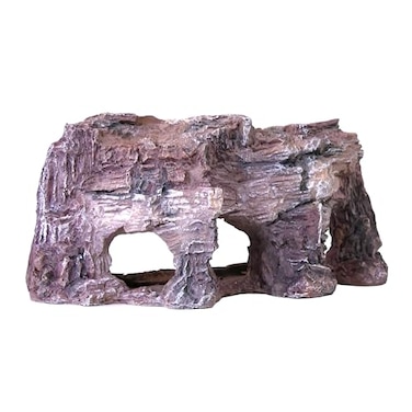 Penn-Plax PennPlax Grotto Natural Cliff RockScape Cave Hide Out Terrarium and Aquarium Dcor for Reptiles Amphibians Fish and Other Small Animals Medium Size RR700