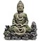 SLOCME Aquarium Buddha Statue Decorations Aquarium Decor Ornament Fish Tank Buddha Statue Decoration