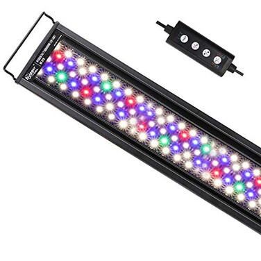 hygger Advanced LED Aquarium Light with Timer 247 Lighting Cycle DIY Mode Full Spectrum Fish Tank Light for 4854 in Freshwater Planted Tank