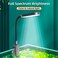 UPETTOOLS Aquarium Light with Adapter LED Clip on Fish Tank Light Small Full Spectrum USB Light 360 Rotation Lighting 5W