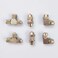 BASE WAVE Aquarium CO2 Tubing Fitting Kit 2 PCS Straight 2 PCS Elbow 2 PCS Tee