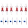 ALEGI Aquarium Air Pump Accessories with NonReturn Check ValvesAir Control Valve for 316 Aquarium Tubing 6 Check valves6 Control Valve Red