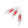 ALEGI Aquarium Air Pump Accessories with NonReturn Check ValvesAir Control Valve for 316 Aquarium Tubing 6 Check valves6 Control Valve Red