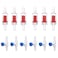 ALEGI Aquarium Air Pump Accessories with NonReturn Check ValvesAir Control Valve for 316 Aquarium Tubing 6 Check valves6 Control Valve Red