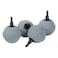AQUANEAT Air Stones for Ponds 2 Inch Long Lasting Aerator Oxygen Diffuser Air Pump Accessories for Aquariums Fish Tanks Hydroponics and DWC Reservoirs 4 Pack