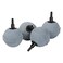 AQUANEAT Air Stones for Ponds 2 Inch Long Lasting Aerator Oxygen Diffuser Air Pump Accessories for Aquariums Fish Tanks Hydroponics and DWC Reservoirs 4 Pack