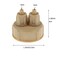 FRIGIIRE Aquarium CO2 Generator Carbon Dioxide Reactor Fish Tank DIY Quick Twist Bottle Cap Air Diffuser Generator Part5piecesPlastic