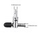 bnafes Aquarium Fish Tank Air Flow Control Lever Pump Single Way T Valve 6Pack