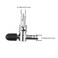 bnafes Aquarium Fish Tank Air Flow Control Lever Pump Single Way T Valve 6Pack