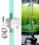 Clscea External Inline CO2 Diffuser Atomizer Aluminum Alloy for Planted Aquarium 12 mm