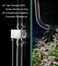 Clscea External Inline CO2 Diffuser Atomizer Aluminum Alloy for Planted Aquarium 12 mm