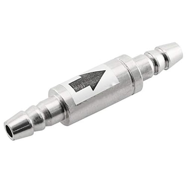 DGZZI Check Valve Stainless Steel One Way NonReturn Check Valve for Aquarium Co2 System Aquarium CO2 Diffuser